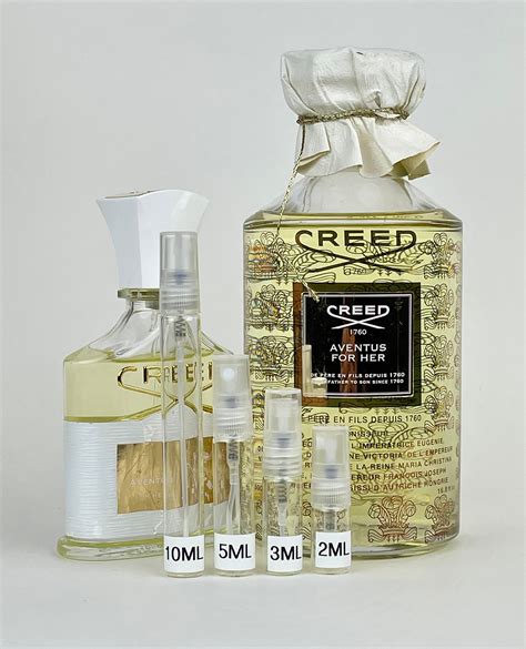 creed aventus for her sample.